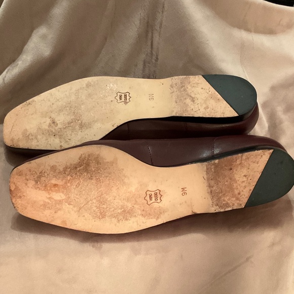 Classic ENZO‎ ANGIOLINI Liberty Cordovan Croc Leather Flats SZ 9M - Picture 4 of 9